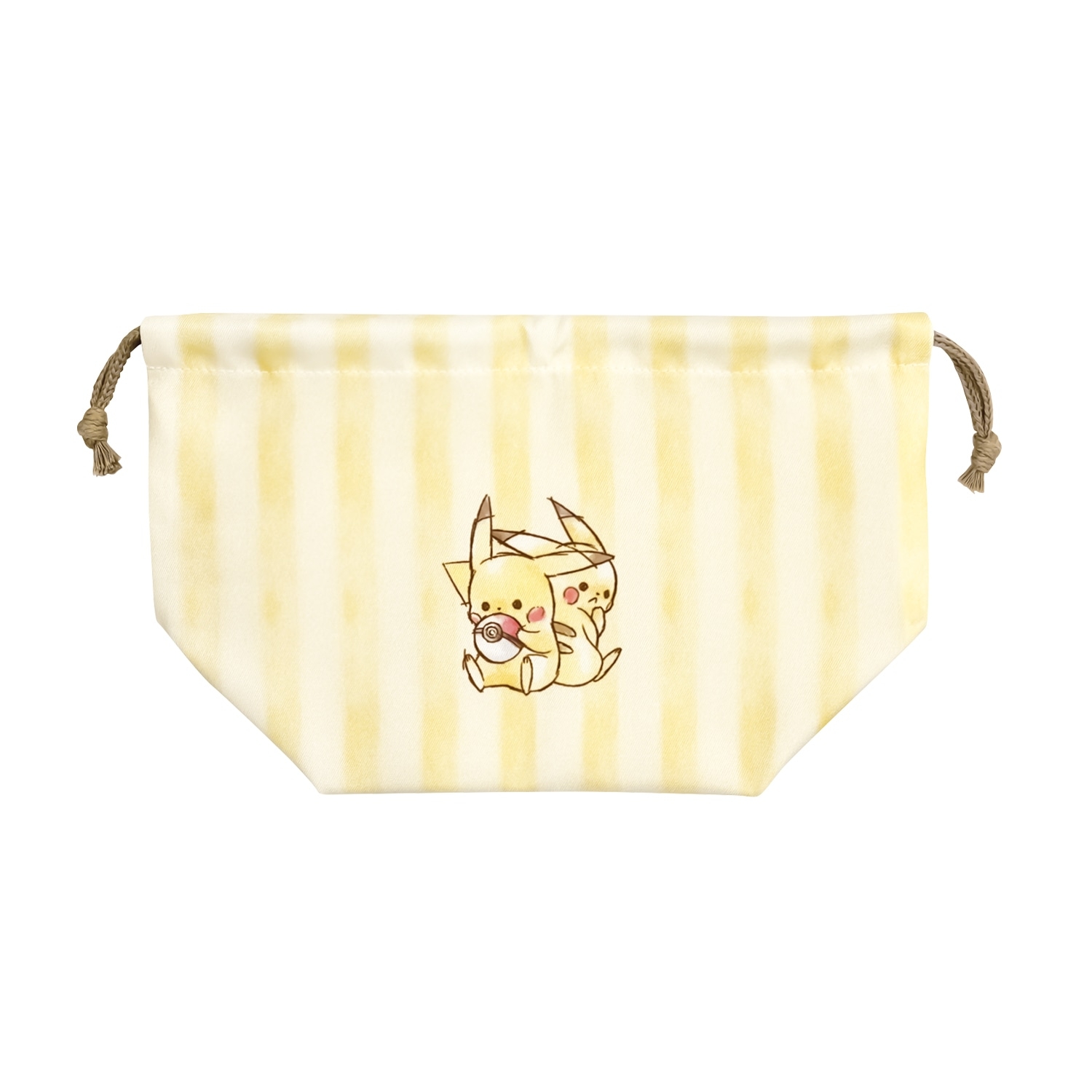 ランチ巾着「Pikachu number025」おすわり