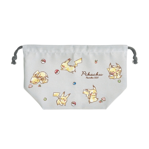 ランチ巾着「Pikachu number025」おでかけ日和