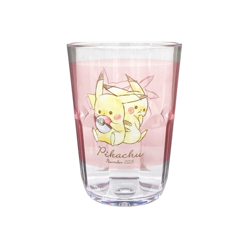 クリアタンブラー370ML「Pikachu number025」おすわり_ クリアタンブラー370ML「Pikachu number025」おすわり_