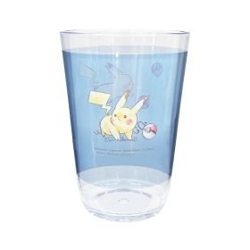 クリアタンブラー450ML「Pikachu number025」おでかけ日和_ワンポイント