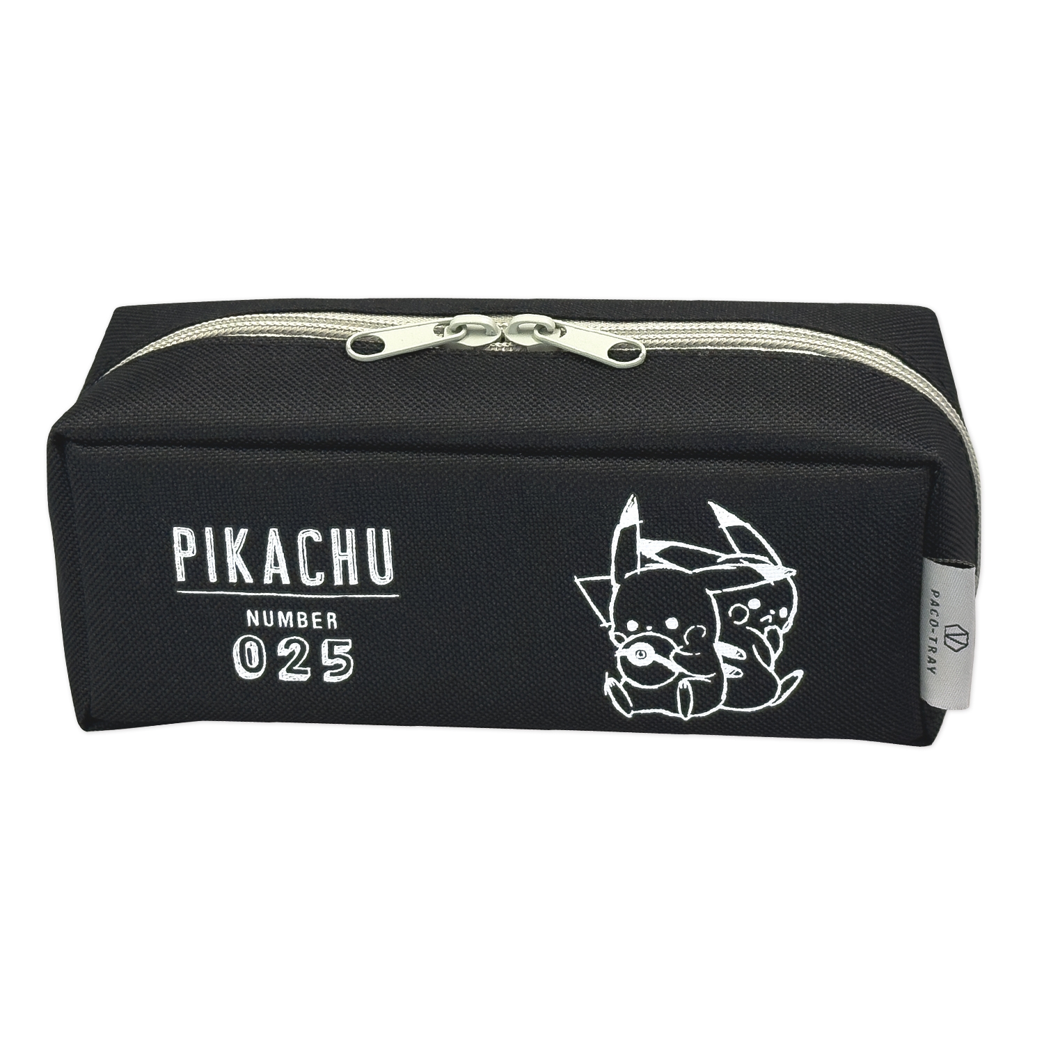 パコトレーペンケースビッグキャパ／「Pikachu number025」ブラック
