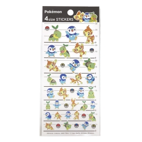 4SIZE STICKERS/ポケモンシンオウ地方 ｜【公式】ポケモン