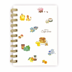 Ａ６Ｗリングノート／ＣＡＦＥ　ＴＩＭＥ＿整列