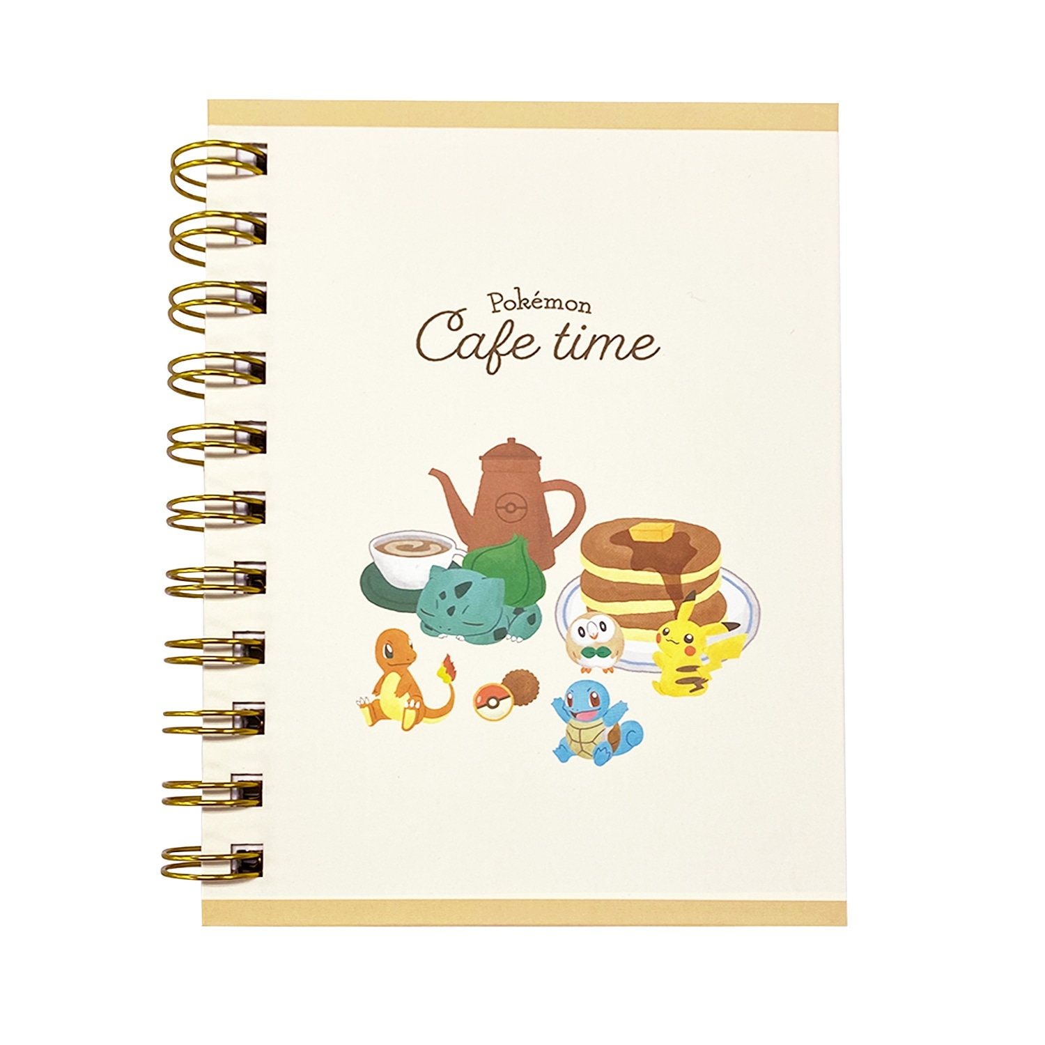 Ａ６Ｗリングノート／ＣＡＦＥ　ＴＩＭＥ＿ワンポイント