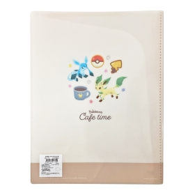 １０ポケットクリアファイル／ＣＡＦＥ　ＴＩＭＥ＿ワンポイント