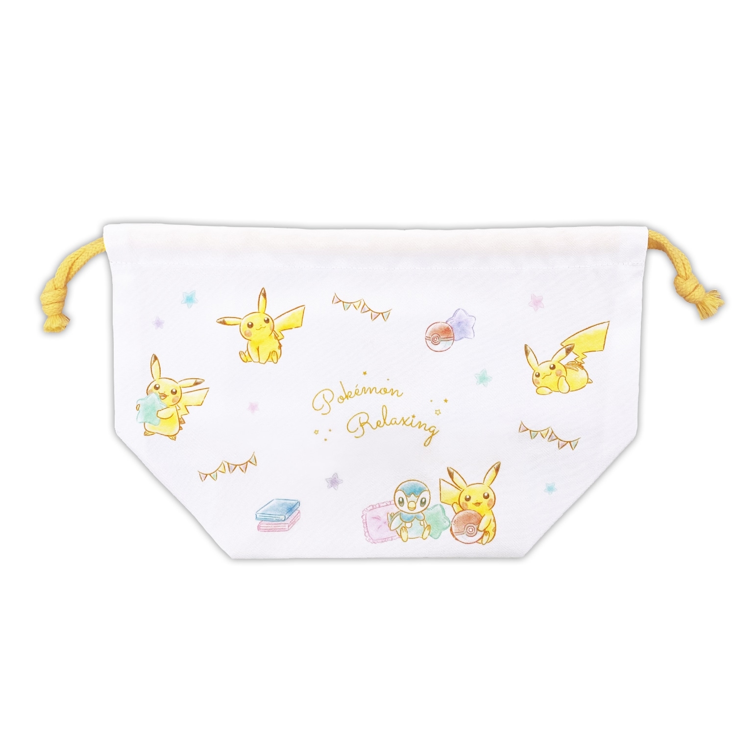 ランチ巾着/ポケモン_イエロー