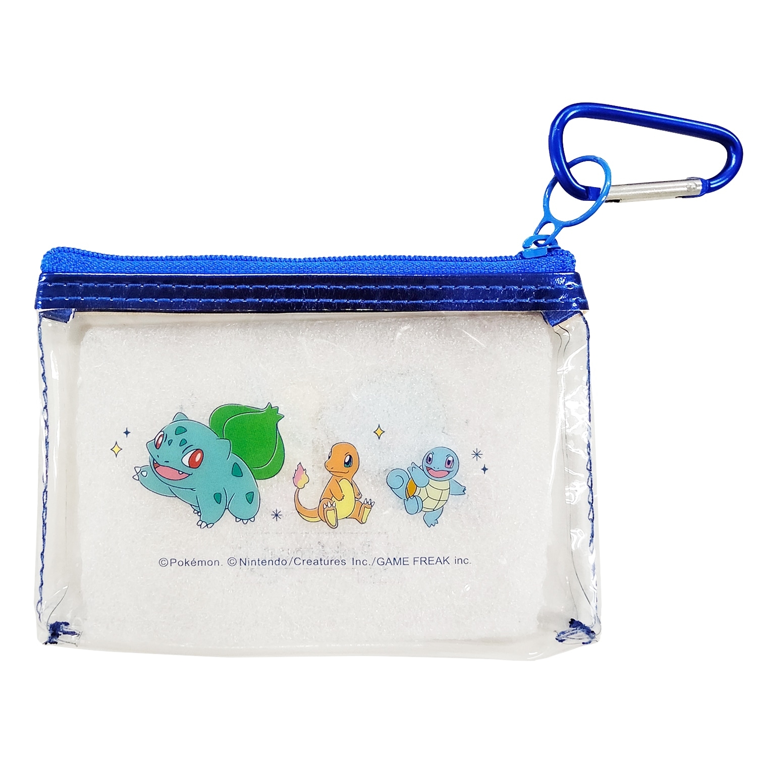 カラビナ付ミニポーチ/旅立ちの3匹/カント―地方