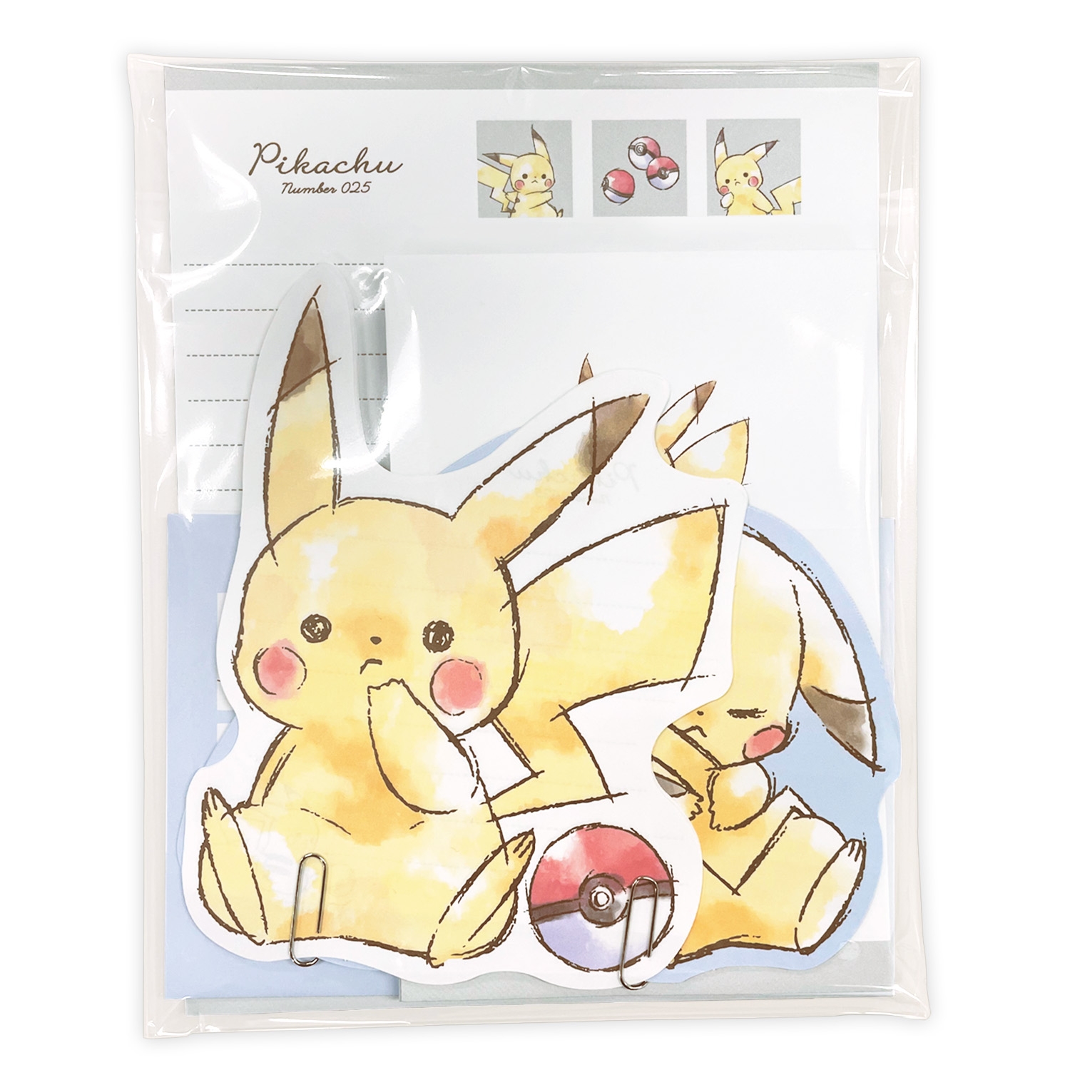ダイカットレター「Pikachu number025」ピカチュウ　コマワリ