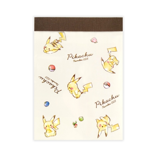 ミニメモ「Pikachu number025」ピカチュウ チラシ ｜【公式】ポケモン