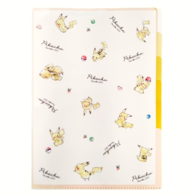 5インデックスクリアファイル「Pikachu number025」ピカチュウ