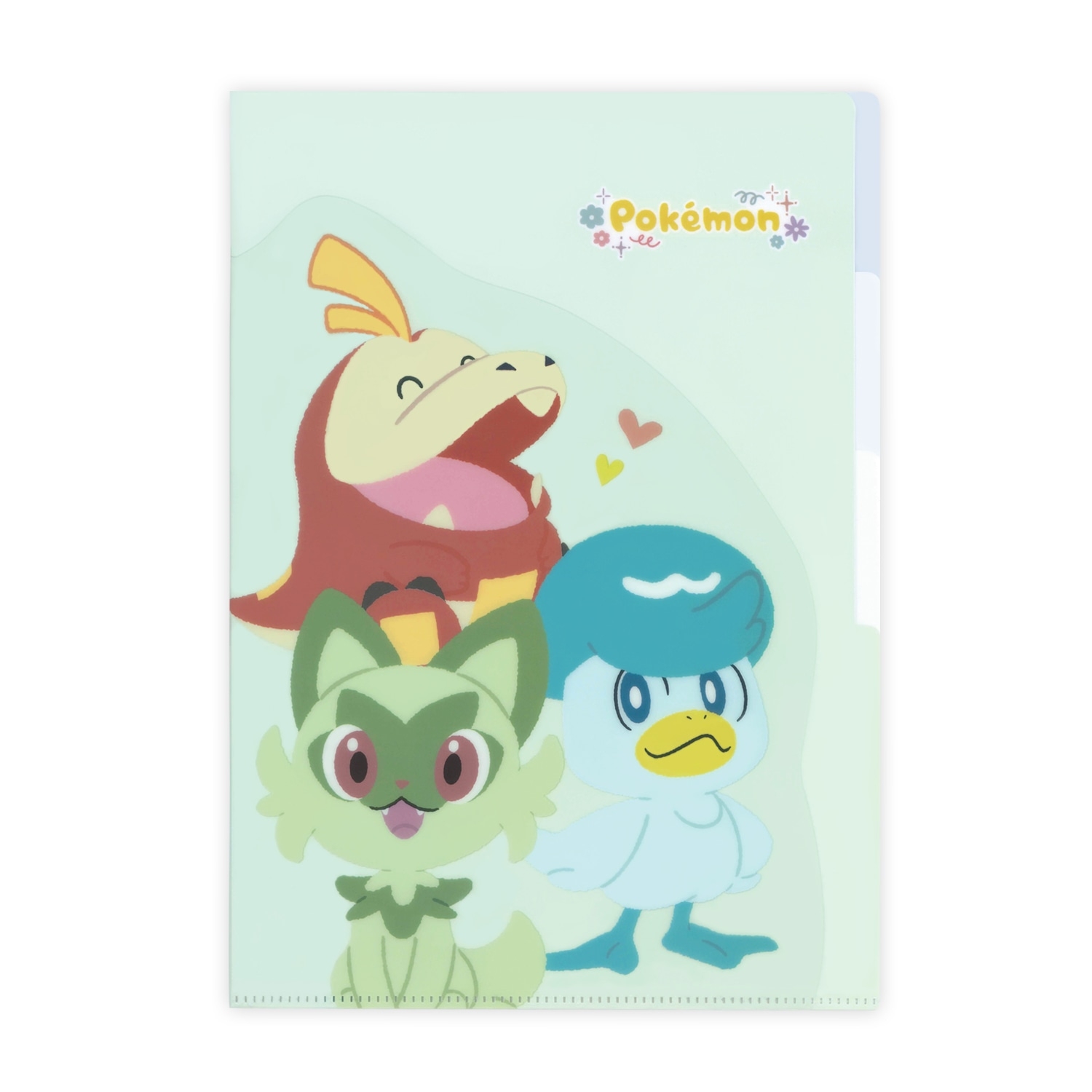 ダイカットポケット3インファイル／ニャオハ・ホゲータ・クワッス