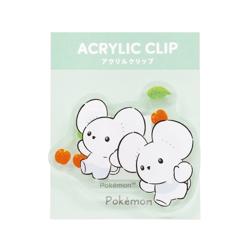 ダイカットアクリルクリップ／ワッカネズミ