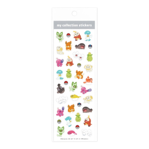 【非売品】ポケモン #my493 ステッカー マイコレクションステッカー／パープル ｜【公式】ポケモン