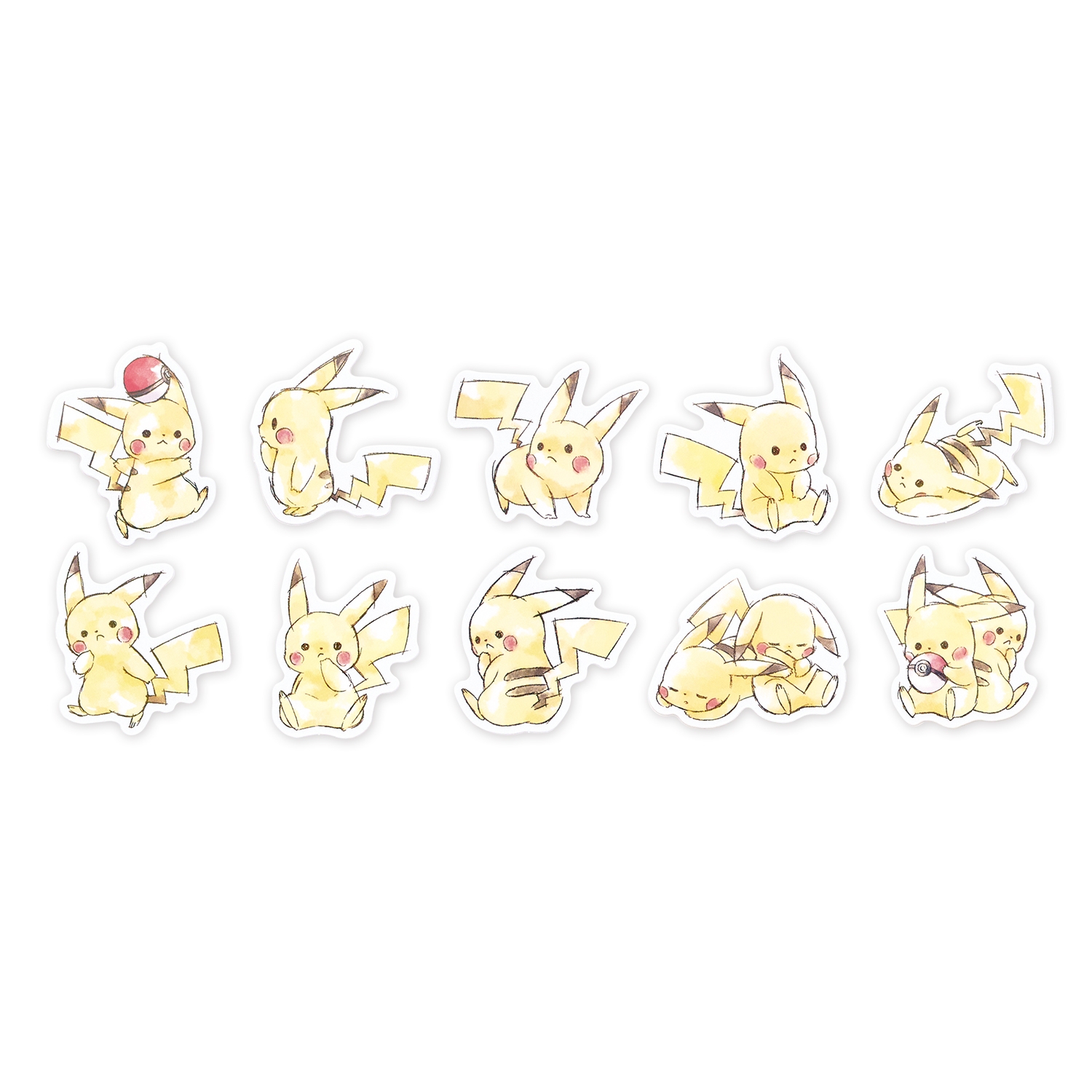 缶ケースシール／ピカチュウ