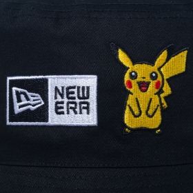 NEW ERA Bucket01 PIKACHU BLK ML
