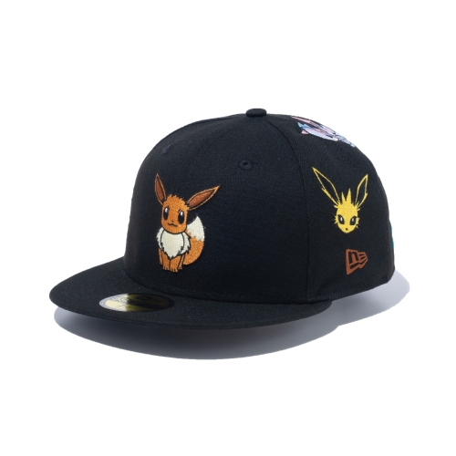 NEW ERA　59FIFTY EEVEE BLK　7 3/8