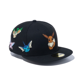 NEW ERA　59FIFTY EEVEE BLK　7 3/8