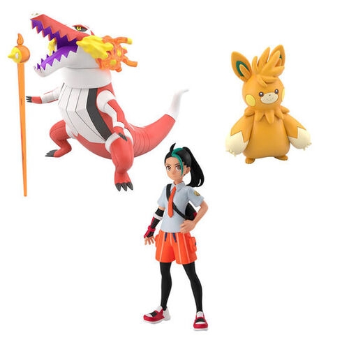 ポケモンスケールワールド　パルデア地方　ネモ＆ラウドボーン＆パーモット