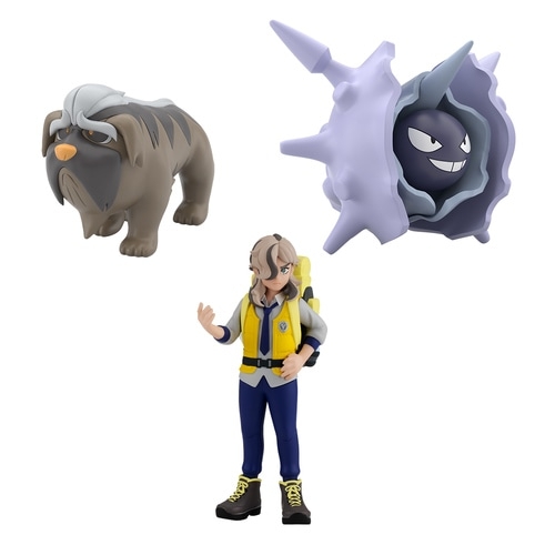 ポケモンスケールワールド　パルデア地方　ペパー＆マフィティフ＆パルシェン