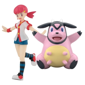 ポケモンスケールワールド　ジョウト地方　アカネ＆ミルタンク
