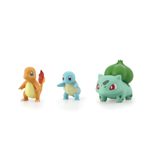 ポケモンスケールワールド　カントー地方　01　ヒトカゲ＆ゼニガメ＆フシギダネ