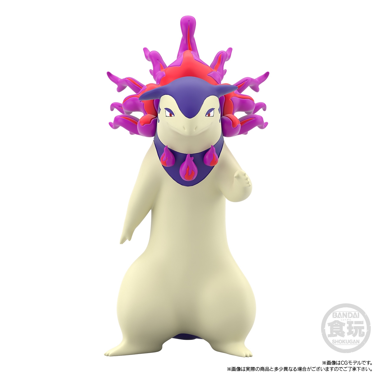 ポケモンスケールワールド　ヒスイ地方　テル＆バクフーン（ヒスイのすがた）＆ダイケンキ（ヒスイのすがた）＆ジュナイパー（ヒスイのすがた）