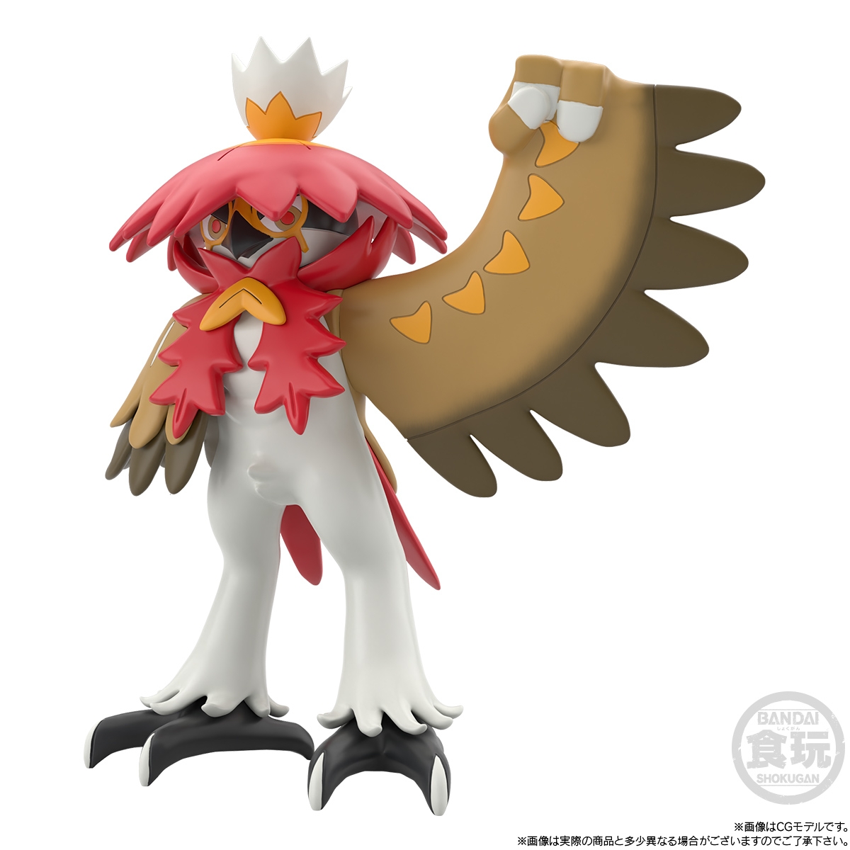 ポケモンスケールワールド　ヒスイ地方　テル＆バクフーン（ヒスイのすがた）＆ダイケンキ（ヒスイのすがた）＆ジュナイパー（ヒスイのすがた）