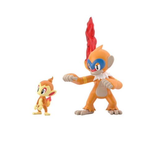 ポケモンスケールワールド シンオウ地方　20　ヒコザル＆モウカザル