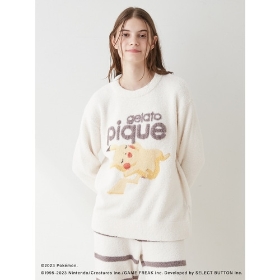 gelato pique】ベビモコジャガードプルオーバー＆ロングパンツ