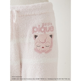 【gelato pique】ベビモコジャガードプルオーバー&ロングパンツセット ピンク