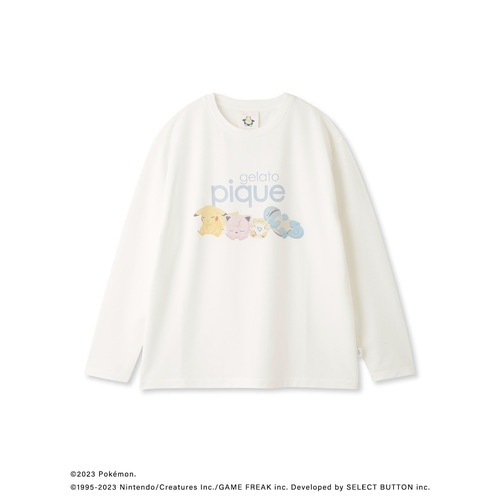 【gelato pique】【ユニセックス】SleepワンポイントロンT　A　S-M/M-L