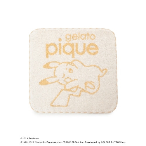 【gelato pique】ハンドタオル　イエロー