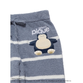 【gelato pique】【メンズ】ベビモコジャガードプルオーバー＆ロングパンツセット　ネイビー　M/L