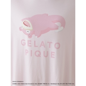 gelato pique】接触冷感プリントTシャツ＆ショートパンツセット