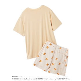 gelato pique】接触冷感プリントTシャツ＆ショートパンツセット