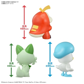 ポケモンプラモコレクション クイック!! ニャオハ&クワッス&ホゲータセット