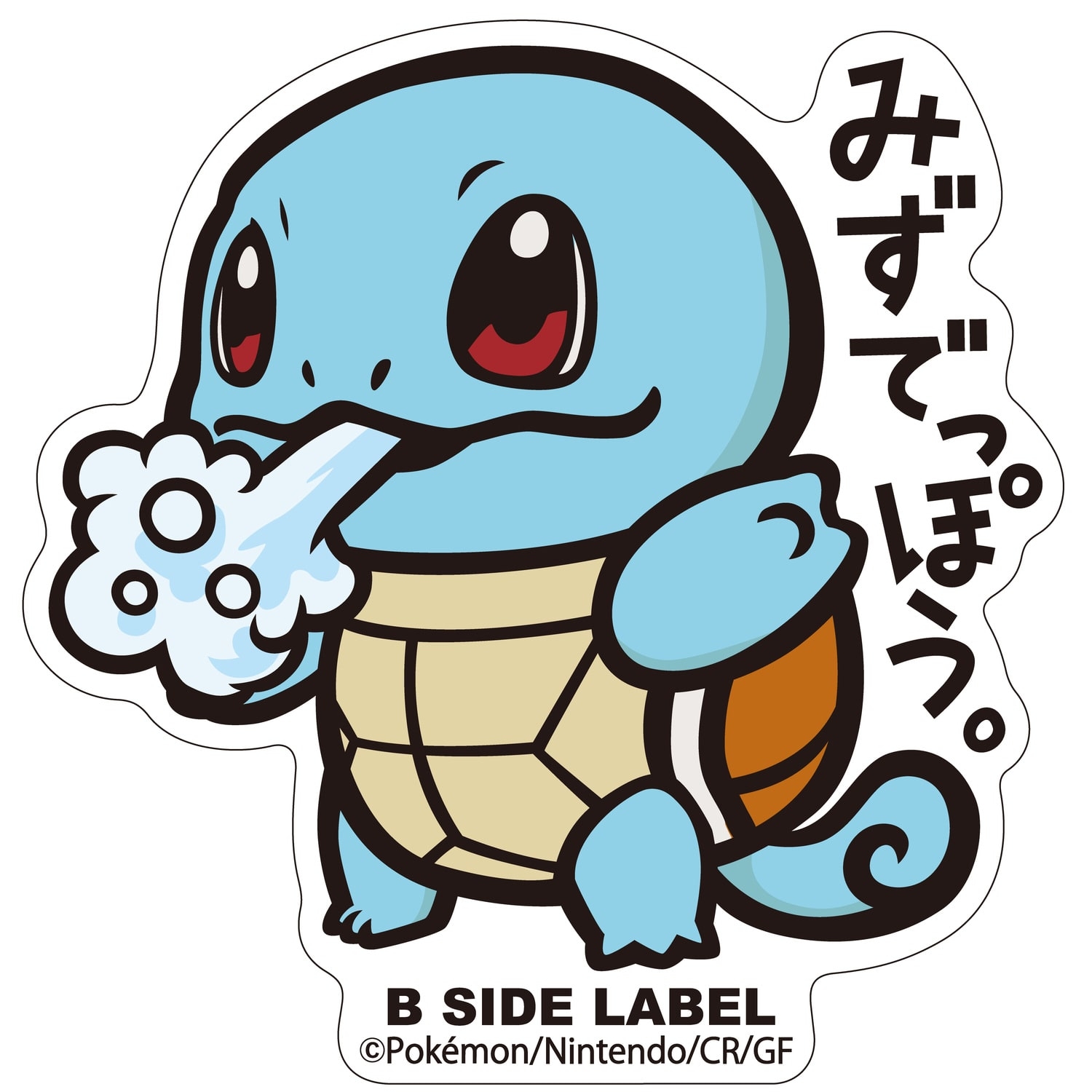 B-SIDE LABELポケモンステッカー007