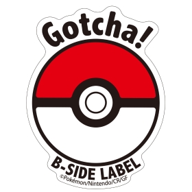 B-SIDE LABELポケモンステッカーモンスターボール