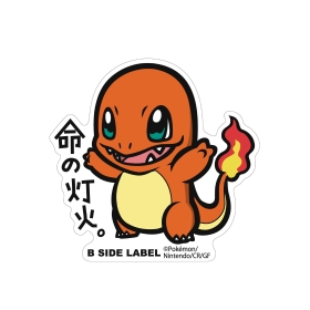 B-SIDE LABELポケモンステッカーBIGヒトカゲ