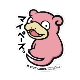 B-SIDE LABELポケモンステッカーBIGヤドン