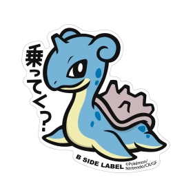 B-SIDE LABELポケモンステッカーBIGラプラス