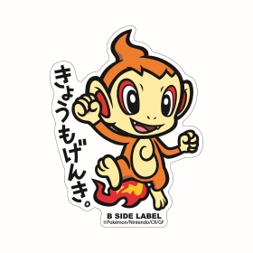 B-SIDE LABELポケモンステッカーヒコザル ｜【公式】ポケモン