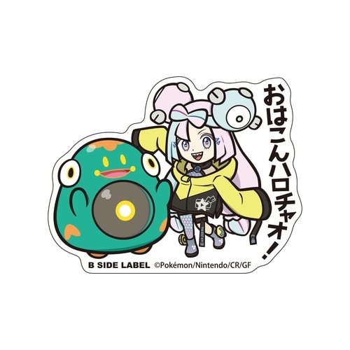 B-SIDE LABELポケモンステッカー　ナンジャモ＆ハラバリー