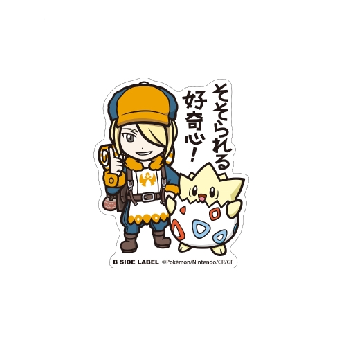 B-SIDE LABELポケモンステッカー　ウォロ＆トゲピー