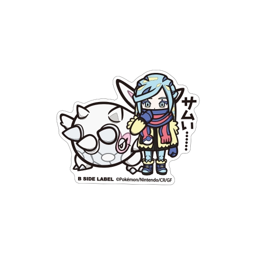 B-SIDE LABELポケモンステッカー　グルーシャ＆ハルクジラ