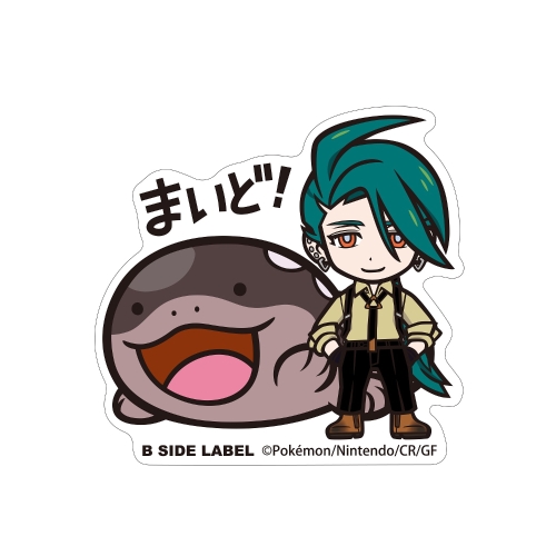 B-SIDE LABELポケモンステッカーBIG　チリ＆ドオー