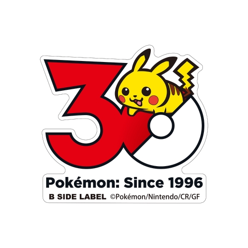 B-SIDE LABELポケモンステッカーBIG　ポケモン30周年
