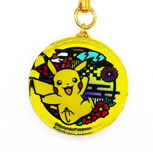 切り絵シリーズ ガラス根付 ピカチュウ ｜【公式】ポケモン