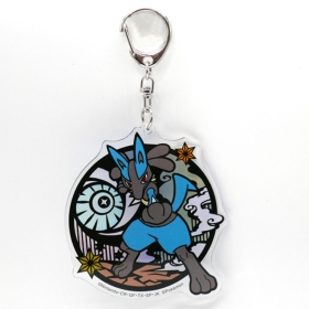 切り絵シリーズ アクリルキーホルダー ルカリオ