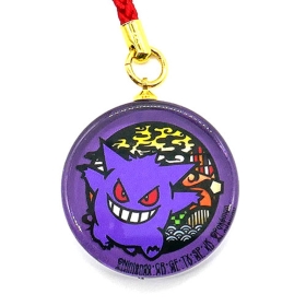 切り絵シリーズ ガラス根付 ゲンガー
